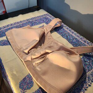 Glamorise No Bounce Cami Sports Bra 1066 Wirefree Cafe 46 D